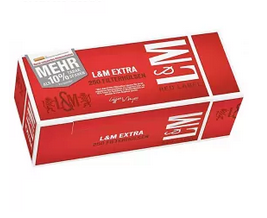 L & M Red Tubes 200 pcs