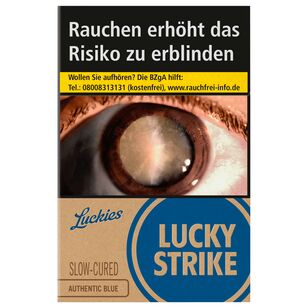 Lucky Strike blau ohne Zusatzstoffe