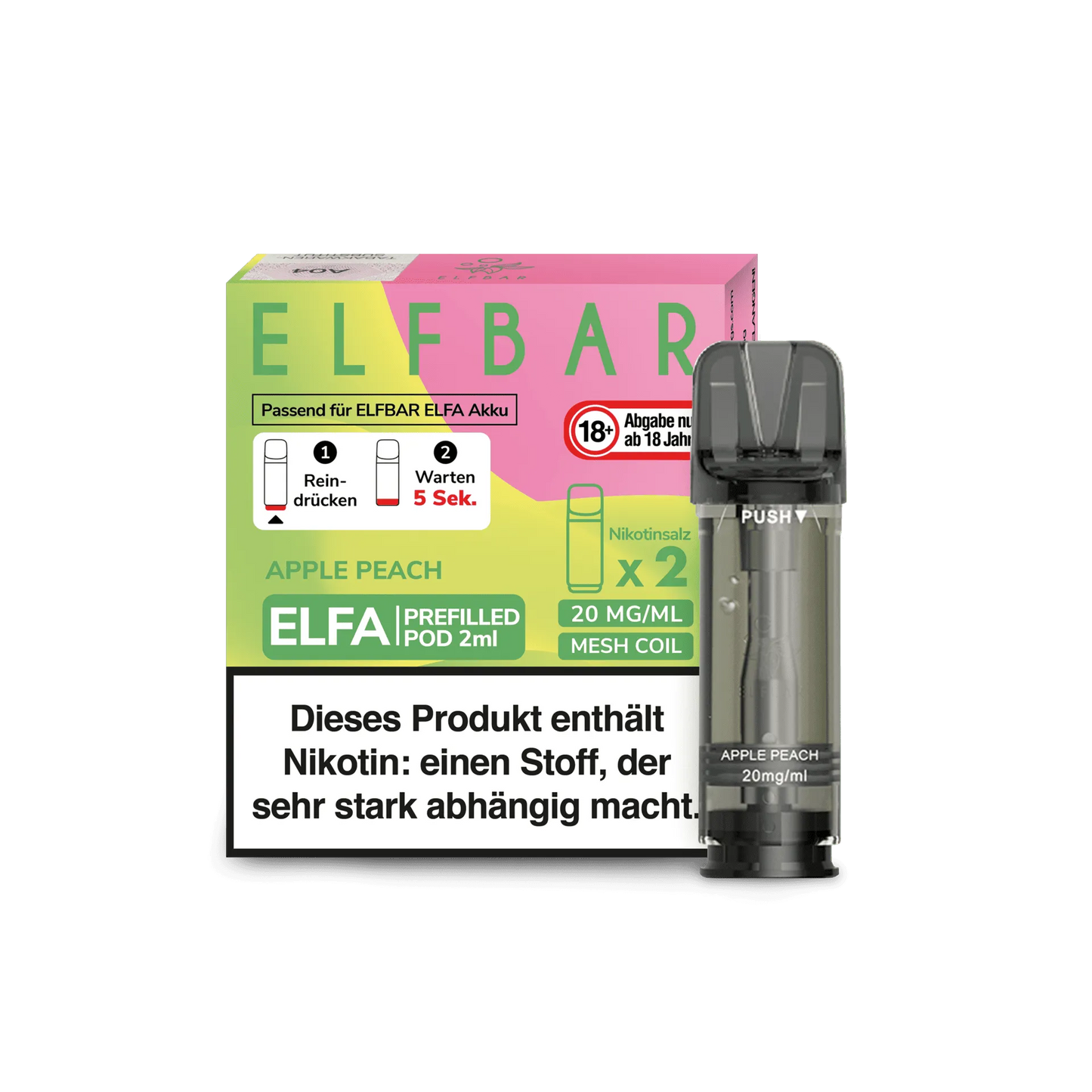 Elfbar Prefilled Pod zonder nicotine