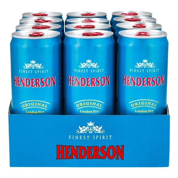 Henderson Gin & Tonic 10 %vol.  12 x 0,33 l